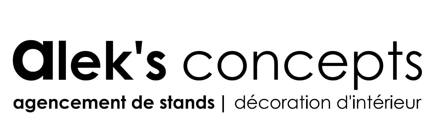 Logo Alek’s Concept Logo Alek's Concept