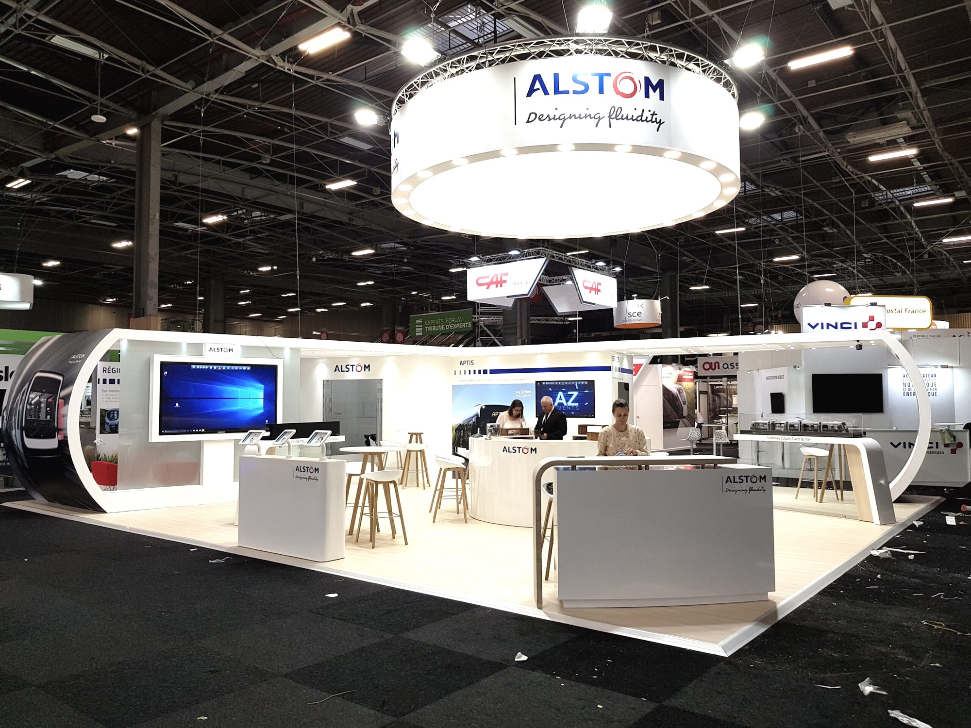 Les stands